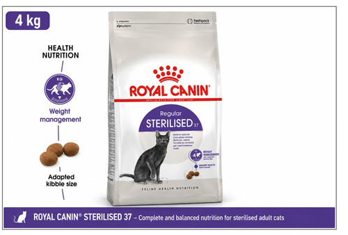 Royal canin sterilised 37 - royal,